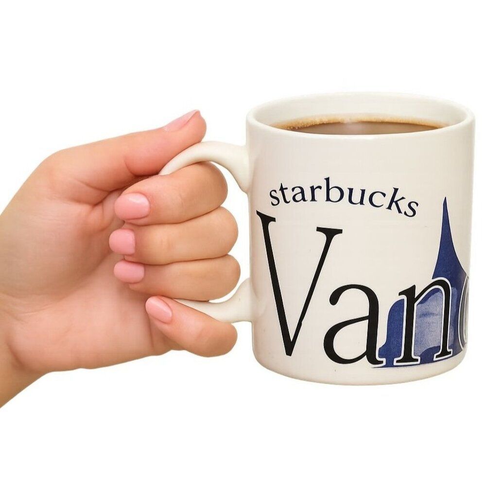 1994 Starbucks Vancouver Coffee Cup Mug CERAMIC Vintage 24 OZ